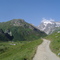 Vanoise, sur le GR 55 avec l'aiguille de Péclet