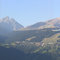 Tincave, vue sur Courchevel (France-73), septembre 2003.