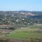     Massif  forestier  des 4 termes  et le village d' Eguilles