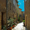Les Matelles, rue du vieux village