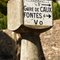 Borne d'angle Michelin sur 1939, Caux, Hérault (34)  Languedoc-Roussillon, France