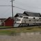 Nebraska Zephyr passes Geneseo, IL train depot, July 2011