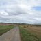 Chemin rural sur les hauteurs d'Elnes et Wavrans-sur-l'Aa