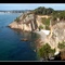 Pors Aor cliffs and shore (© Loïc DOUILLET / http://presquile.crozon.free.fr)