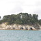 grottes à l'est de Morgat
