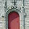 Plerneuf : porte de l'église