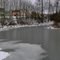 sluice gate for boat , iced...