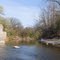 Getting 1/3rd of the Way across the Watonwan River over the Main Street Bridge - Garden City, MN - October 22nd, 2011