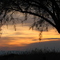Cloudy sunset in Almiros beach