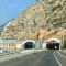 The expressway Athens - Corinth.