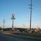 Near the corner of Milt Phillips Ave. and Wrangler Ave.