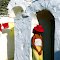 Reds and yeallows on Alberobello's white