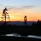 Sunset at the first camp.