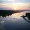 Dog River at sunset