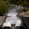 Cleaned water entering Medina River