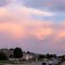 Fading Evening Storm