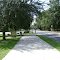 Azalea City Trail looking south down N. Lee St.