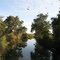 Looking downstream, south-south-westerly, at Auburn Ravine from the Pleasant Grove Rd. bridge. Pleasant Grove, California