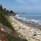 View of coast by Isla Vista, California, USA