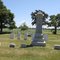 Tombstones at LR Baker Cemetery