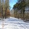 Ten Mile Bike path in winter