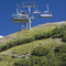 The Kapall-bahn ski lift in summer
