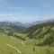 Lofer Alm Panorama. Blick vom Schönbühel (1628m) in Richtung Norden.