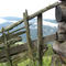 Blick durch den Zaun