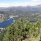 Blick vom Schoberriegel auf Turracher See und Schwarzsee