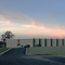 OCC Library at sunset