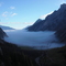 Nebel übern Parkplatz