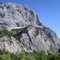 Sonnjoch Südwand (Gipfelkreuz erkennbar!)