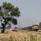 Eastbound Union Pacific Railroad Train at Melbeta, NE