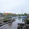 Manteca, CA.  Evening. Rain.