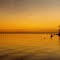 Sunrise over Lake Pontchartrain from near Frenier Rd. in LaPlace,LA