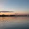Sunset on Red River near Brouillette, LA