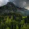 Lauenental au soleil couchant