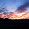Aguila, AZ sunset