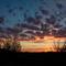 Sunset as seen from Hector Street in Aguila, AZ