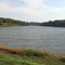 Iowa Welcome Center & county park lake