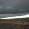 Winter rains in Okeechobee Lake, Florida