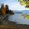 A lovely picnic spot on Lake Pend Oreille, near Trestle Creek.