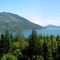 Looking southeast over Lake Pend Oreille
