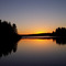 Sunset at Big Elbow Lake, Minnesota