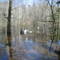 Midstate Trail Bridge Underwater, French River