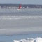 Tip of Common Fence Point in Frozen Bay