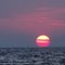 Sun setting Buzzards Bay