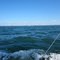 sailing to cleveland ledge in my ensign sailboat Hydra