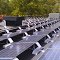 Detail of Roof-Mounted PV Panels in Franklin MA