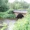 Matfield River flowing under the Bridge Street Bridge in Bridgewater
